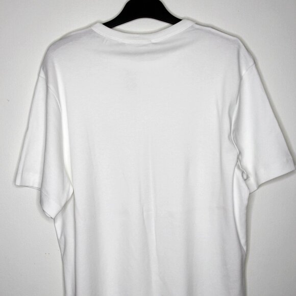 BNWT AW24 HELMUT LANG LOGO WHITE TSHIRT S - Picture 3 of 11